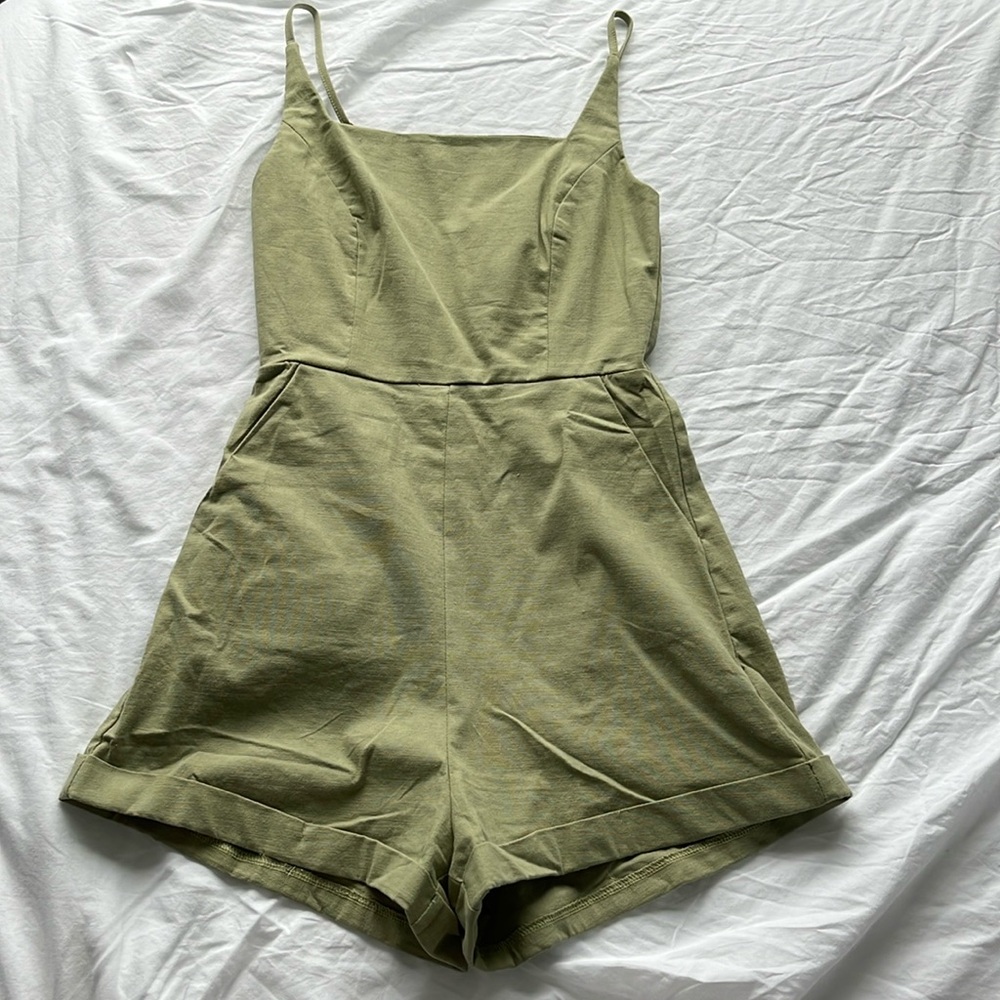 Princess Polly Linen Romper